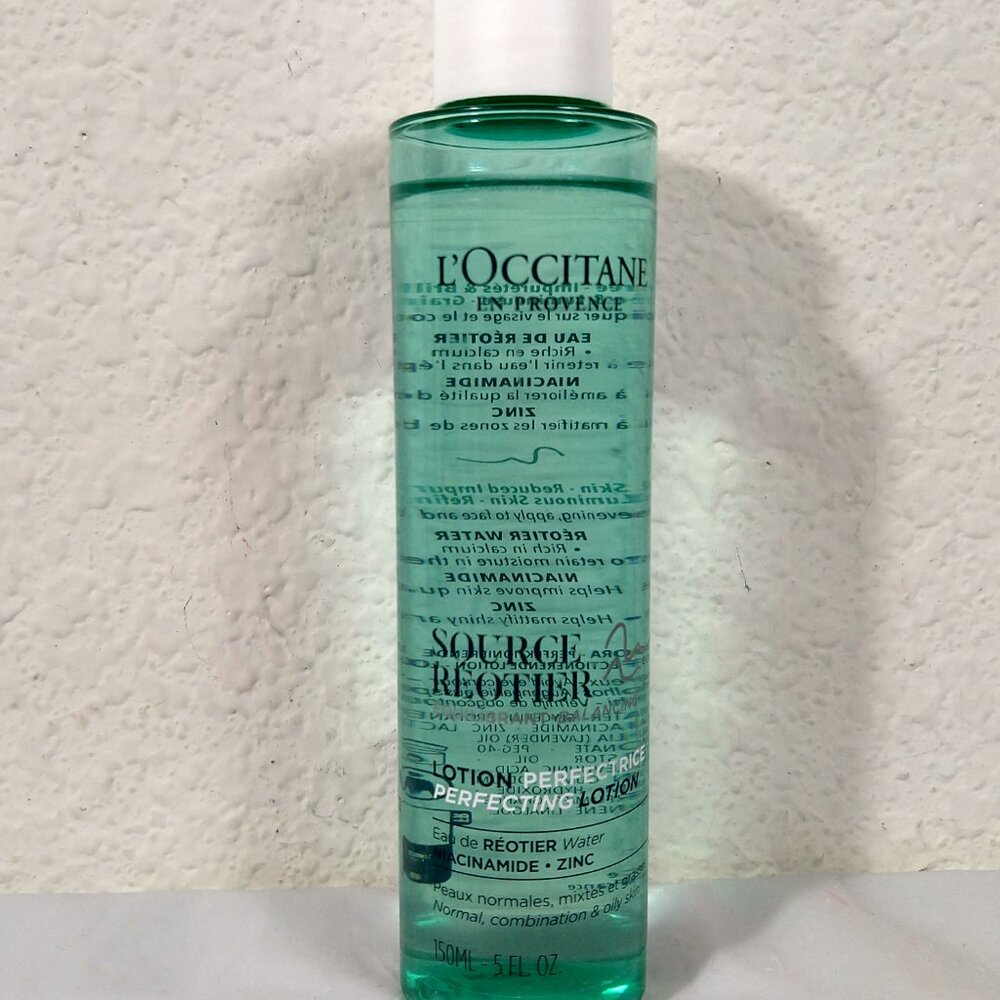 L'OCCITANE Source Réotier Perfecting Lotion 150ml / 5OZ NEW
